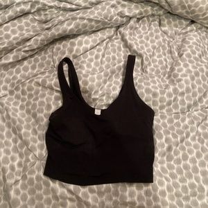 Black Lulu Lemon Align Tank